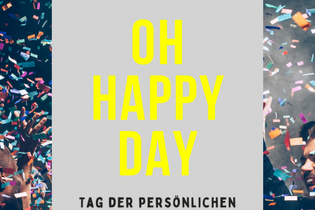 Anmeldung zum OH HAPPY DAY - Tag der persönlichen Entwicklung