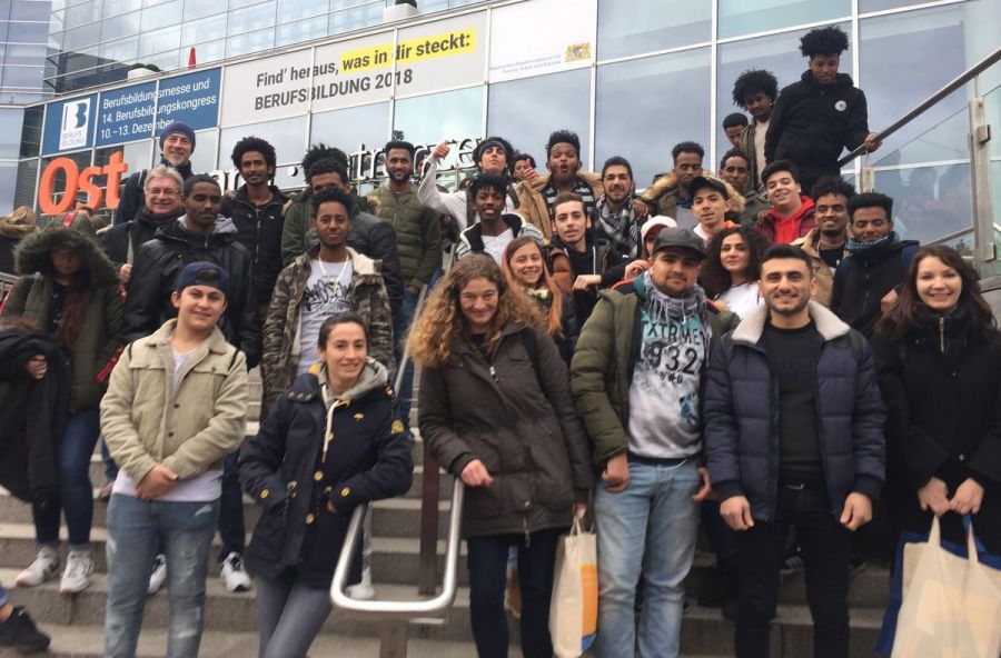 BIK-Schüler besuchen Berufsbildungsmesse in Nürnberg
